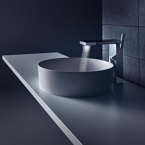 Image 3 of 7 from gallery of Bathroom Collection - AXOR MyEdition | AXOR. AXOR MyEdition Drømme Bad, Hansgrohe Bathroom, Phoenix Design, Milk Shop, Bathroom Collections, Basin Mixer, Bathroom Hardware, Design Milk, House Designs Exterior