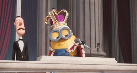 King Bob, Minion, Trailer, Gif, Minions