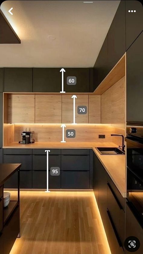 Kitchen Cabinetry Design, Desain Pantry, Kitchen Layout Plans, Kitchen Cupboard Designs, Modern Kitchen Cabinet Design, Modern Kitchen Interiors, Kitchen Interior Design Decor, Kitchen Interior Design Modern, Kitchen Design Plans