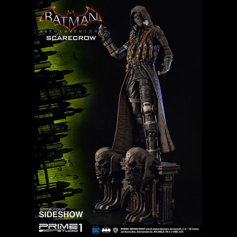 Batman Arkham Knight Collector Edition Scarecrow Statue Batman Arkham Knight Scarecrow, Arkham Knight Scarecrow, Scarecrow Cosplay, Scarecrow Batman, Jonathan Crane, Prime 1 Studio, Batman Tattoo, Dark Knight Returns, Batman Arkham Knight