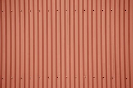 Corrugated metal is a lightweight, tough, practical, weather-resistant material. It is used primarily for roofs and sides of buildings such as barns or sheds. It can be obtained in a variety of metals---galvanized steel, stainless steel, painted steel, aluminum---and in a variety of weights (thickness of metal). There also are many styles, denoted... Corrugated Wall, Corrugated Metal Wall, Corrugated Tin, Corrugated Roofing, Porch Ceiling, Plans Architecture, Metal Siding, Corrugated Metal, Metal Ceiling