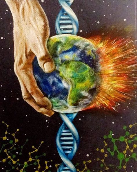 Colored Pencil, 9"x11" $40 sale price World Painting Earth, Art Igcse, Earth Painting, Textiles Gcse, Tilt Shift Photography, Iconic Paintings, Art Motivation, Vision Art, Miniature Models