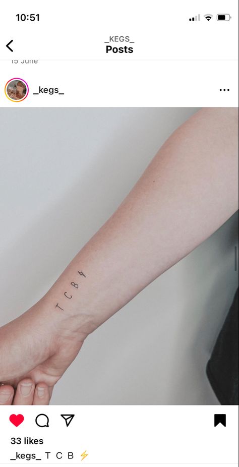 Elvis Minimalist Tattoo, Elvis Inspired Tattoos Small, If I Can Dream Elvis Tattoo, Elvis Tcb Tattoo, Tcb Tattoo Elvis, Elvis Tattoo Ideas Small, Elvis Lyrics Tattoo, Elvis Presley Tattoo Ideas Small, Elvis Tattoo For Women