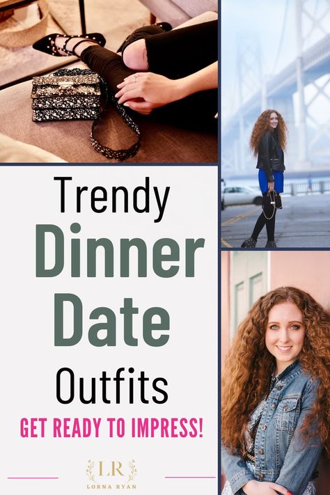 Are you ready for an elegant and chic date night? Don't worry, we've got you covered. Here you'll find 50+ stylish and affordable date night outfit ideas, from classic casual chic to trendy dinner date outfits and everything in between. Whether you're looking for a stunning evening look or a comfortable lunch date outfit, you'll find the perfect outfit here to ensure you look and feel your best. Night Outfits Ideas, Fancy Date Night Outfit, Elegant Date Night Outfit, Outfits For Date, Date Night Outfits Spring, Cute Date Night Outfits, Lunch Date Outfit, Trendy Date Night Outfit, Capsule Wardrobe Casual