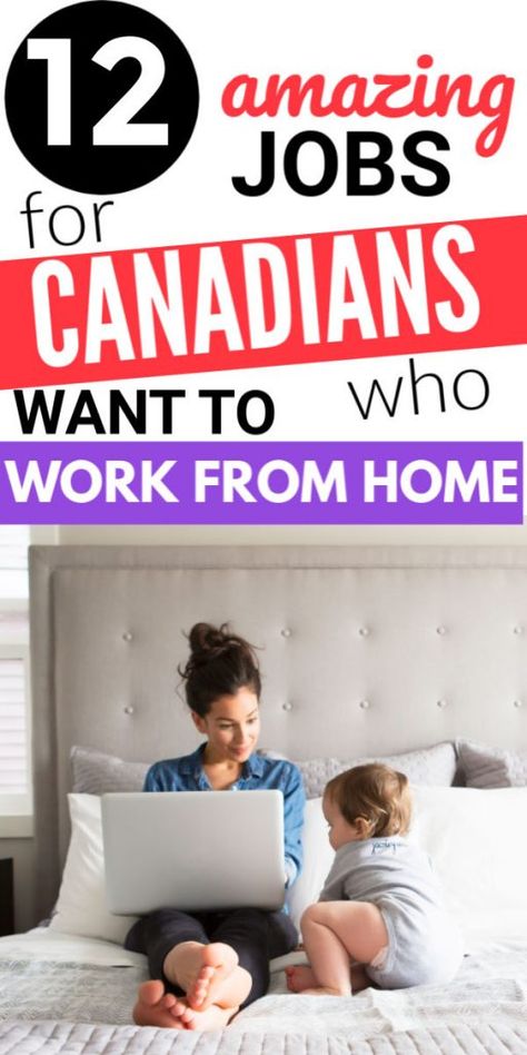 Home based job opportunities for Canadians in 2020. If you want to work from home this year, here are 12 legit work from home job ideas that you can do! Includes tips on getting started with your work from home life Canadian Work From Home Jobs, Remote Jobs Canada, Work From Home Jobs Canada, Work From Home Canada, Money Sense, Selling Crafts, Home Based Jobs, Legit Work From Home, Job Ideas