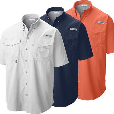 New Mens Columbia PFG "Bahama II" Omni-Shade Vented Short Sleeve Fishing Shirt  | eBay Indianapolis 500, Fishing Shirts, Men's Casual, Casual Button Down Shirts, Gentleman, Columbia, Rain Jacket, Fishing, Long Sleeve Shirts