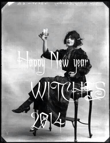 New Year Blessing, Happy New Year 2014, Magical Women, New Year 2014, Vintage Witch, Witchy Fashion, Mother Goddess, Wise Women, Weird Dreams