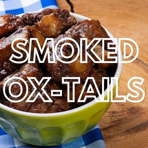 How To Cook Ox Tails Oxtail Recipes, Ox Tail Recipe, Smoked Oxtails, Ox Tails, Texas Steak, Smoked Ham Recipe, Ox Tail, Bbq Sliders, Steak Rub