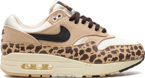 Air Max 1 '87 "Sesame Leopard" sneakers Leopard Sneakers, Nike Air Max 1, Cheetahs, Air Max 1, Air Max, Nike Air Max, Nike Air, Nike, Sneakers