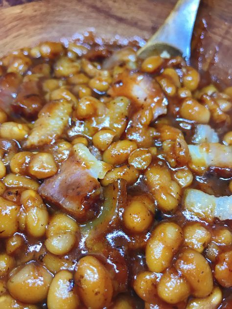 Quick Instant Pot® Baked Beans Quick Baked Beans Recipe, Instant Pot Baked Beans, Beans With Pork, Baked Bean Recipe, Bean Salads, Canned Baked Beans, Recipe To Cook, Boston Baked Beans, Bean Recipe