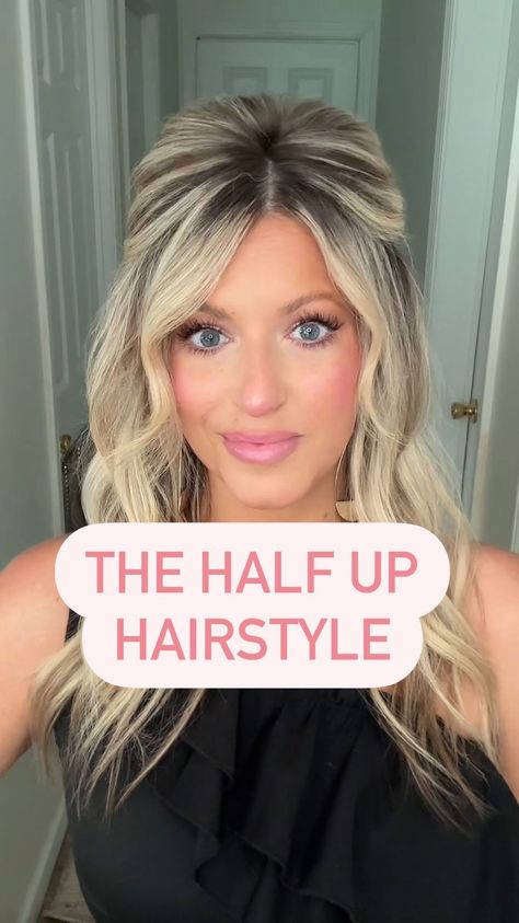 - Check more at https://howcandothis.com/hairstyleideas/112968/ Rachel Bowling Hair, Bridget Bardot Hair Half Up, Long Hair Messy Hairstyles, Hair For Family Pictures Mom, Easy Concert Hairstyles, Claw Clip Updo, Clip Updo, Hair Doos, Goldie Locks