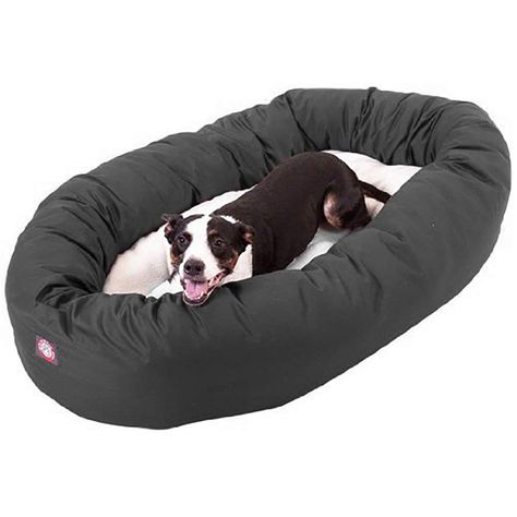 Pet Care Instructions, Round Dog Bed, Bagel Dog, Donut Dog Bed, Washable Dog Bed, Handmade Bed, Calm Dogs, Green Bedding, Dog Pet Beds