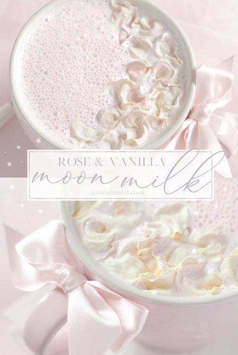 Relaxing Herbs, Moon Milk Recipe, Moon Milk, Milk Tea Recipes, Fancy Drinks, Christmas Home Decor, Warm Milk, Milk Recipes, Tea Recipes