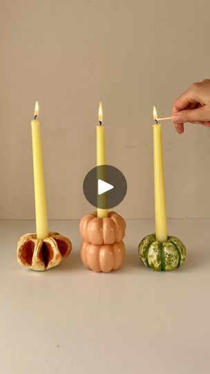 214K views · 6.1K reactions | Clay pumpkins.. but like they’re from a farmers market 🌸🎃💕

#airdryclay #pottery #clayart #autumn #autumnvibes #halloween #pumpkin #diycrafts #giftideas | Sculpd | Craft Reinvented | carneyval · Original audio Clay Pumpkins, Clay Candle Holders, Clay Candle, Clay Ideas, Clay Sculpture, Air Dry Clay, Halloween Pumpkin, Clay Art, Fall Vibes