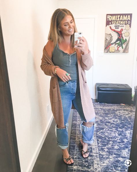 The prettiest cardigan! Perfect for every occasion all year long! I paired it with one of my favorite tank tops, size down, and jeans + sandals! #liketkit @liketoknow.it http://liketk.it/2PLf8 #LTKsalealert #LTKstyletip #LTKunder100 Mom Jeans Outfit Winter, Mom Jeans Outfit Summer, Jeans Outfit Winter, Midsize Outfits, Mom Jeans Outfit, Summer Cardigan, Mama Style, Curvy Outfits, Mom Outfits