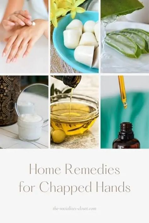 Home Remedies for Chapped Hands | The Socialite's Closet Chapped Hands Remedy, Dry Hands Remedy, Lemon Cleaning, Diy Oatmeal, Sugar Scrub Cubes, Chapped Hands, Coconut Oil Body, Hand Moisturizer, Cracked Hands