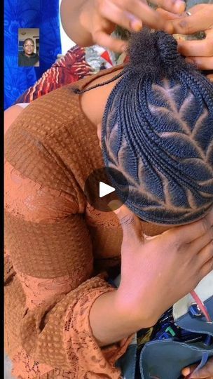 Didi All Back Hairstyle, Didi Hairstyles Nigerian Natural Hair, All Back Hairstyle, 7 Days Of Creation, Days Of Creation, Nigerian Styles, Home Salon, 1k Views, African Style