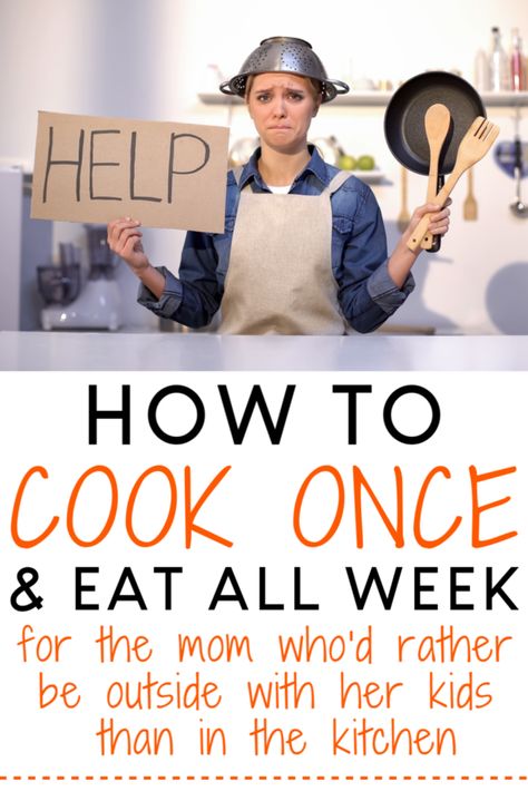 Cook Once Eat All Week, Pantry Plans, Busy Mom Recipes, Fed And Fit, Cook Dinner, Health Activities, Mom Life Hacks, Favorite Cookbooks, Family Cooking