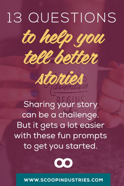 Storytelling Inspiration, Thought Provoking Questions, Storytelling Marketing, Business Storytelling, Tennis Lifestyle, Digital Story, Problem Based Learning, Business Stories, Teachable Moments