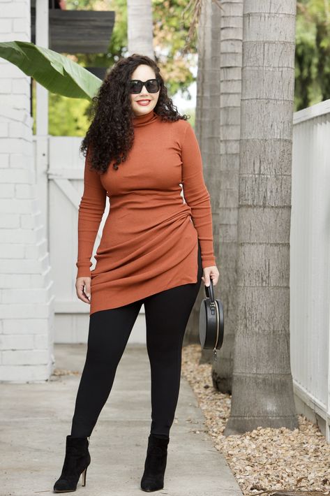 Winter Outfits For Plus Size, How To Style Tights, Plus Size Winter Dresses, Sweater Dress Leggings, Plus Size Sweater Dress, Plus Size Fall Outfit, Sweater Dress Outfit, Classic Style Outfits, Look Plus Size