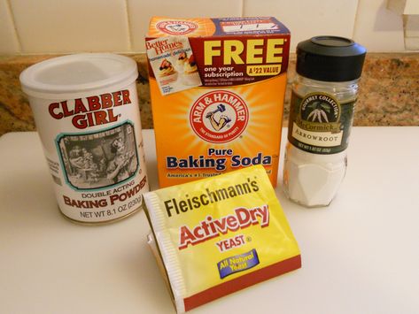 Binders and Leavening Agents 101 Leavening Agents, Baking Chart, Canned Corn, Binders, Corn Starch, Mustard Bottle, Food Preparation, Yeast, Cooking Tips