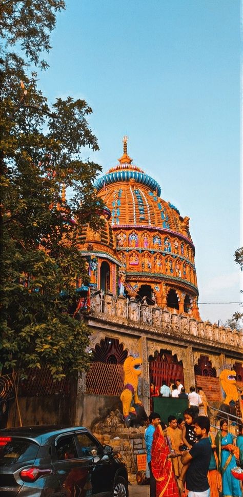 Dewri Mandir is a mandir situated in Diuri village, Tamar near Ranchi in Jharkhand in India. It is located near the Tata-Ranchi Highway (NH33). The main attraction of this ancient mandir is, 700 year old murti of the Goddess Durga, Kali. The murti have 16 hands (Normally Goddess Durga has 8 Hands). It is an ancient Mandir and It was renovated few years back. The ancient mandir was constructed by interlocking stones without using chalk or binding material. #templesofindia #ancienttemples Anna Craft, Ranchi Jharkhand, Fashionable Saree, Durga Kali, Fashionable Saree Blouse Designs, Goddess Durga, Haridwar, Ancient Temples, Main Attraction