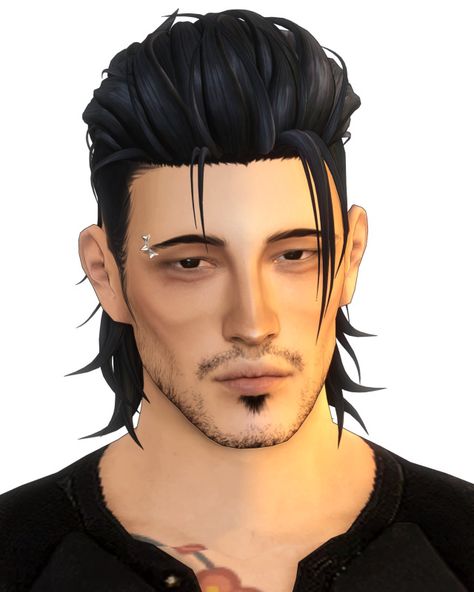 Mullet Hairstyle Sims 4 Cc, Sims 4 Pompadour Cc, Sims 4 Cc Mohawk Mullet, Sims Hair Short, Male Lip Presets Sims 4 Cc, Sims 4 Male Mullet Cc, Facial Hair Cc Sims 4, Sims 4 Cc Black Hairstyles Male, Sims Male Download