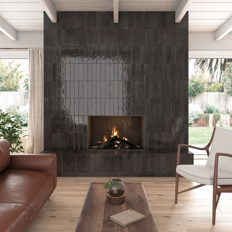 As Autumn approaches, it's the perfect time to cosy up your space with a stunning fireplace makeover! 🍂 Our range of fireplace tiles will transform your hearth into a stylish centrepiece that adds warmth and charm. Embrace the season and elevate your home with tiles that make a statement. Grab 10% off your first order. FREE delivery with orders over £500. 🔗 Tap the link in our bio to browse our range of fireplace tiles or order your free tile samples today. #fireplace #homerenovation #wal... Tiled Fireplace Wall, Reface Fireplace, Tiled Fireplace, Grey Fireplace, Easy Tile, Easy Bathrooms, Retro Tiles, Rectangle Tiles, Victorian Tiles