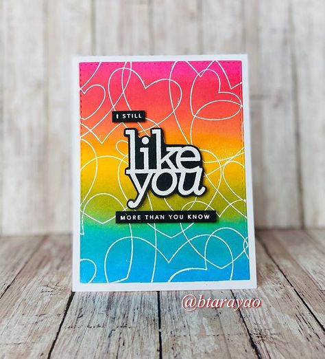 Barbara D Tarayao (@btarayao) • Instagram photos and videos Hey Bestie, Distress Oxides, Simon Says Stamp, Simon Says, Card Ideas, Like You, Gum, Diy Decor, Card Making