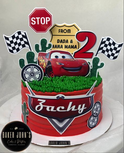 Mcqueen Cake Design, Cars Cake Ideas, Mc Queen Cars, Cars Theme Cake, Cake Designs For Boy, Mcqueen Cake, Cars Birthday Cake, Cars Cake, Queen Cakes