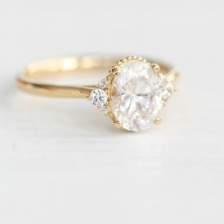 Laura Preshong on Instagram: “Simple, sweet, and perfect in yellow gold. Our 'Mayfair' side stone vintage inspired ethical engagement ring. #vintage #lovejewelry…” Laura Preshong, Ethical Engagement Ring, Engagement Ring Vintage, Ring Vintage, Rose Gold Ring, Dream Wedding, Vintage Inspired, Gold Rings, Engagement Ring