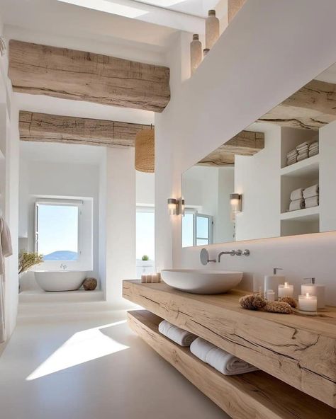 Dream Beach Houses, House Bathroom, Skagen, Beautiful Bathrooms, Modern Bathroom Design, House Inspo, Dream Home Design, Bathroom Inspiration, 인테리어 디자인