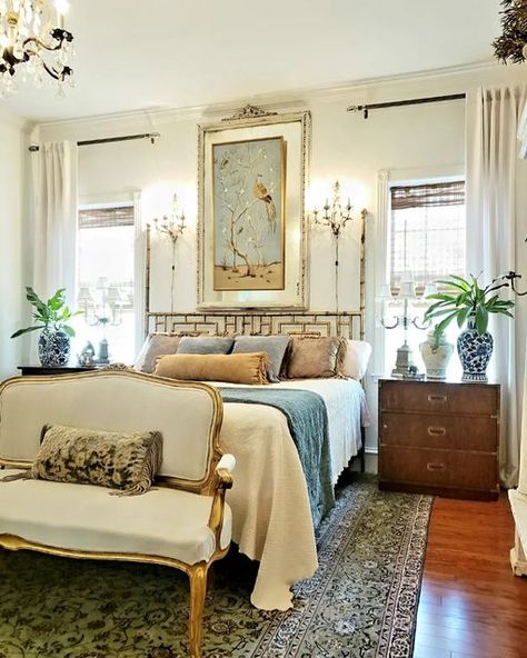 Have A Blessed Thursday, Chinoiserie Bedding, Asian Inspired Bedroom, Asian Style Bedrooms, Chinoiserie Panel, Chinoiserie Bedroom, Chinoiserie Panels, Asian Interior Design, Chinoiserie Decorating