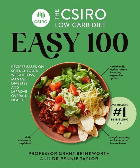 Four easy everyday weight-loss recipes from The CSIRO Low-Carb Diet Easy 100 Csiro Low Carb Diet, Csiro Total Wellbeing Diet, Low Gi Foods, Carb Alternatives, Low Carb Easy, High Carb, Vegetarian Options, Carb Diet, No Carb Diets