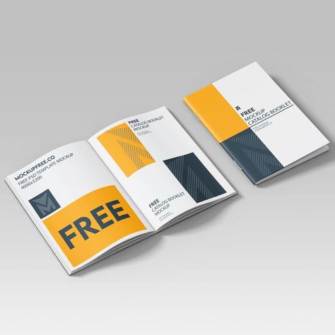 Free Catalog Booklet Mockup Booklet Printing, Book Cover Mockup, Free Mockup Templates, Free Catalogs, Booklet Design, Cv Resume, Psd Template Free, Graphic Designing, Mockup Templates