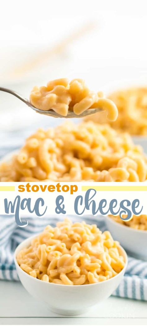 Homade Mac And Cheese, Stovetop Mac And Cheese Recipe, Kraft Mac And Cheese Recipe, Homemade Mac And Cheese Recipe Easy, Easy Mac N Cheese Recipe, Lunch Pasta, Mac And Cheese Sauce, Classic Mac And Cheese, Stovetop Mac And Cheese