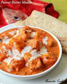 Aromatic Cooking: Paneer Butter Masala/ Creamy Curry With Indian Cottage Cheese Paneer Butter Masala, Vegetarian Gravy, Creamy Curry, Paneer Dishes, Butter Masala, Punjabi Food, Indian Curries, Food Indian, Indian Foods