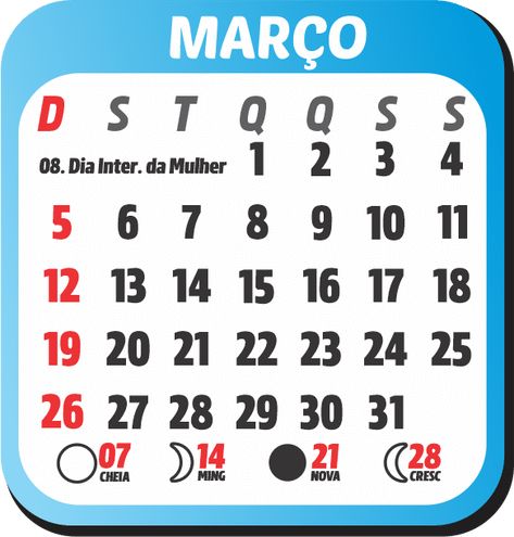 Calendário Março 2023 New Year Calendar, Word Search Puzzle, Pasta, Coding, Education, 10 Things