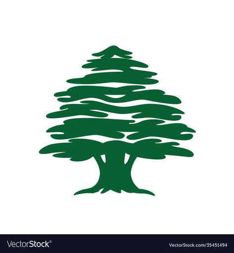 Lebanon Tree, Unity Drawing, Tree Line Drawing, Lebanon Cedar, Tree Logo Design, Beach Art Painting, Floral Stencil, Cedar Tree, Tree Icon