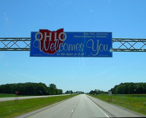 cols ohjo | Welcome to the "Buckye State" of Ohio ... "the heart of it all"! Ohio Vacations, Buckeye Nation, State Signs, Cincinnati Ohio, Ohio State Buckeyes, Cleveland Ohio, Columbus Ohio, Ohio State, Cincinnati