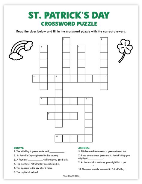 St Patrick Day Worksheets Free Printable, St Patrick Day Printables Free, Saint Patricks Day Worksheet, St Patricks Day Worksheets, March Word Search, St Patrick’s Day 3rd Grade, St Patricks Day Riddle, St Patricks Day Escape Room Free, Zoom Activities