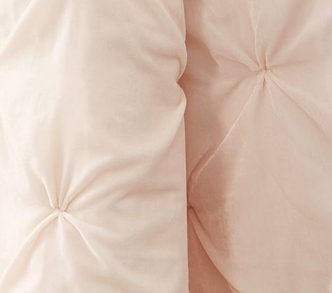 Monique Lhuillier Velvet Pintuck Toddler Comforter | Pottery Barn Kids Toddler Comforter, Toddler Quilt, Fitted Crib Sheet, Mattress Pad, Monique Lhuillier, Monogrammed Items, Nursery Bedding, Baby Quilt