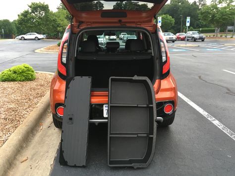 2017 Kia Soul Exclaim Kia Soul Camping, Kia Soul Accessories, Kia Soul 2015, Kia 2017, Truck Storage, Console Organization, Kia Soul, Small Cars, A Bad