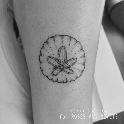 Sand Dollar Tattoo, Hawaiian Turtle Tattoos, Dollar Tattoo, Hawaii Tattoos, Shell Tattoos, Hippie Tattoo, Turtle Tattoo Designs, Tattoo Shading, Chic Tattoo