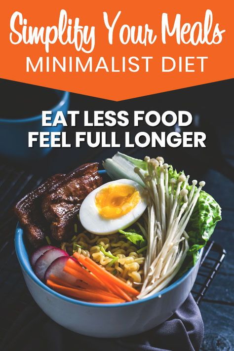 What does my minimalist diet look like? After minimizing my belongings, my relationships, and my schedule, I took a look at my diet. Minimizing my diet has been one of the biggest money savers that minimalism has brought me and the health benefits have been huge too. Here are tips on how to simplify your diet... #minimalism #minimalist #diet #food Minimalist Diet Plan, Minimalist Meal Plan, Small House Organization Space Saving, Minimalist Meals, Minimalist Diet, Minimalist Eating, Minimalist Cooking, Minimalist Dinner, Food Minimalist