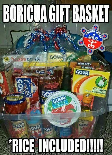 Def a good idea. ♡♡♡♡ it. I want one. Lol Puerto Rican Decorations Ideas, Puerto Rican Memes, Puerto Rican Jokes, Puerto Rico Art, Puerto Rican Pride, Raffle Baskets, Puerto Rican Culture, 70th Birthday Parties, Puerto Rican Recipes