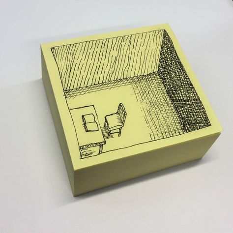 Post It Notes Art, Post It Note Sketches, Post It Illustration, Post It Sketches, Post It Art, Desen Realist, Notes Art, Book Art Drawings, Sketchbook Art Inspiration