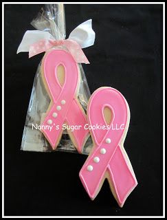 Pink Ribbon Day, Ribbon Cookies, Celebration Cookies, Pretty Cookies, Life Ideas, Royal Icing Cookies, Awareness Ribbons, Sugar Cookies Decorated, Cupcake Cookies