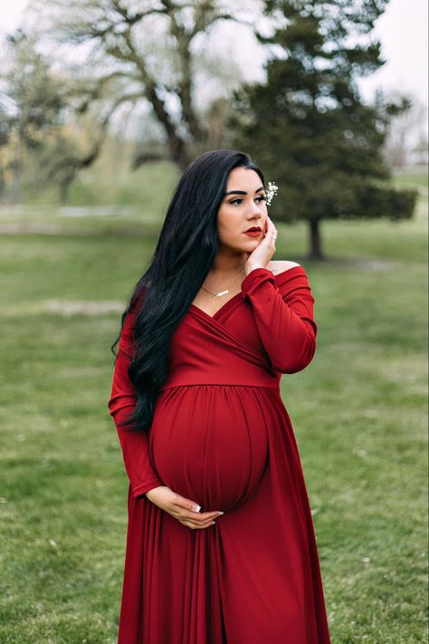 Maroon dress formal