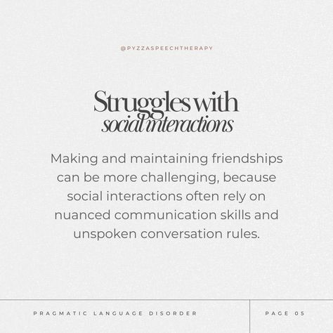 🚨 Is Your Child Struggling with Social Skills? For children with Pragmatic Language Disorder, navigating conversations can be challenging. This communication difference impacts how they connect with others. In my latest blog post, I explore what this diagnosis means and share examples of the conversation and social experiences that children may encounter. From difficulties with conversation skills, understanding social cues, and knowing hidden conversation rules. By understanding these cha... Social Conversation Skills, Unspoken Social Rules, Social Problem Solving Scenarios, Constantly Talking Isn't Necessarily Communicating, Social Pragmatic Communication Disorder, Social Cues, Social Skills For Kids, Language Disorders, Conversation Skills